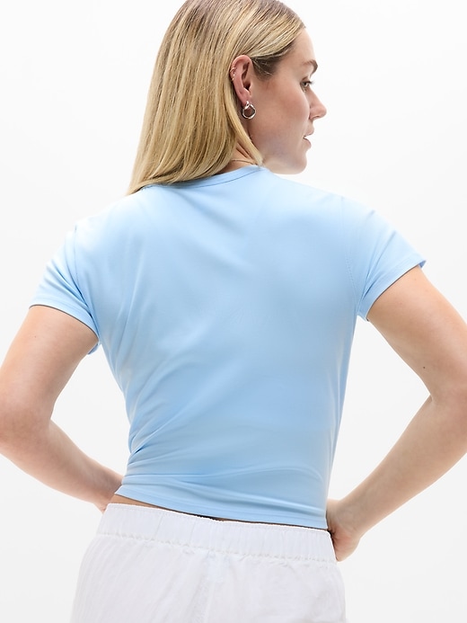 Image number 6 showing, Signature Rib Crop Tee