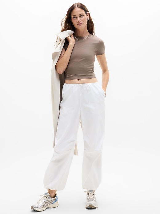 Image number 2 showing, Signature Rib Crop Tee