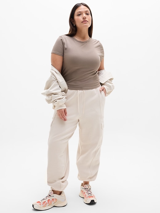Image number 5 showing, Signature Rib Crop Tee