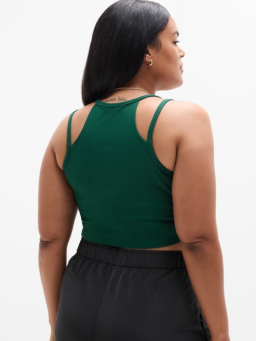 Image number 6 showing, Signature Rib Double Strap Tank