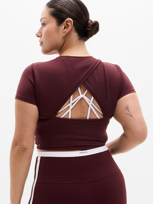 Image number 6 showing, Transcend Open Back Tee