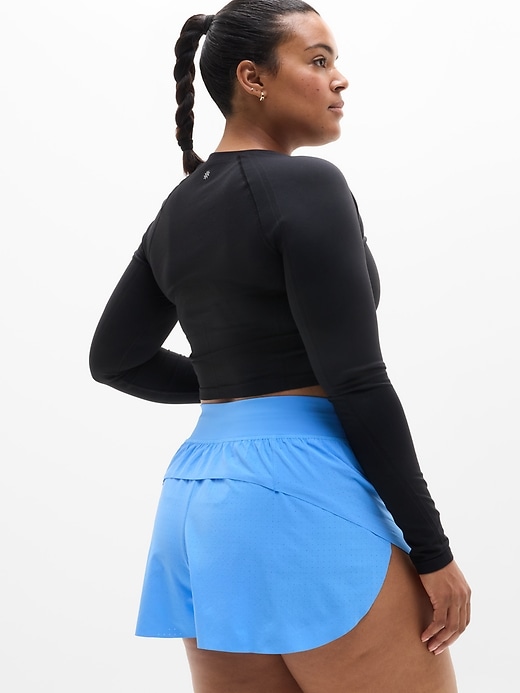 Image number 8 showing, Glide Perforated Run Short