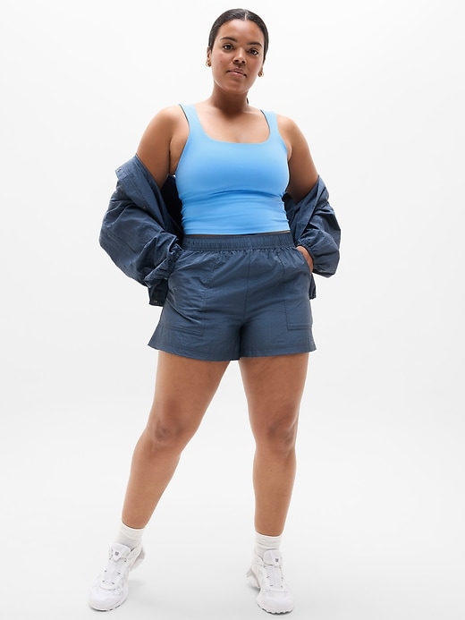 Image number 3 showing, Transcend Square Neck Crop Sports Bra D-DD