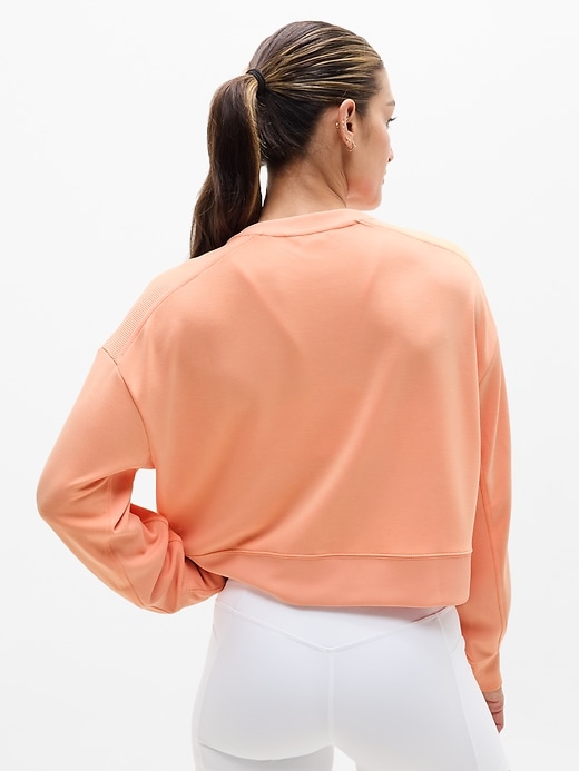 Image number 5 showing, Seasoft Rib Crewneck Sweatshirt