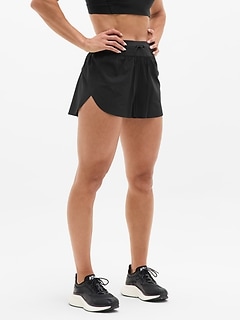 Glide Perforated Run Short