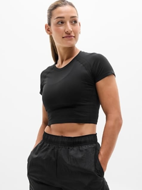 Momentum Seamless Crop Tee 2.0
