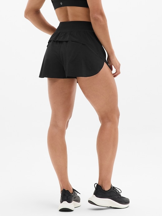 Image number 3 showing, Glide Perforated Run Short