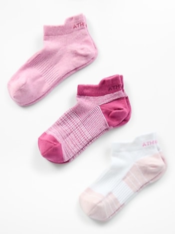 Athleta Girl Everyday Ankle Sock 3-Pack