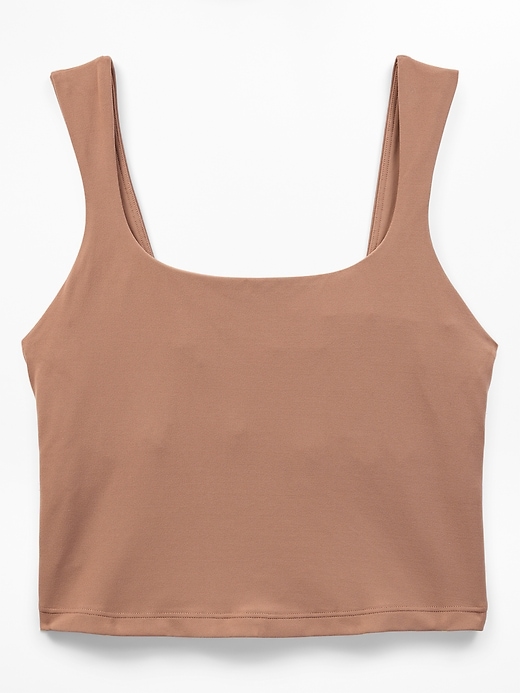 Image number 3 showing, Transcend Square Neck Crop Sports Bra D-DD