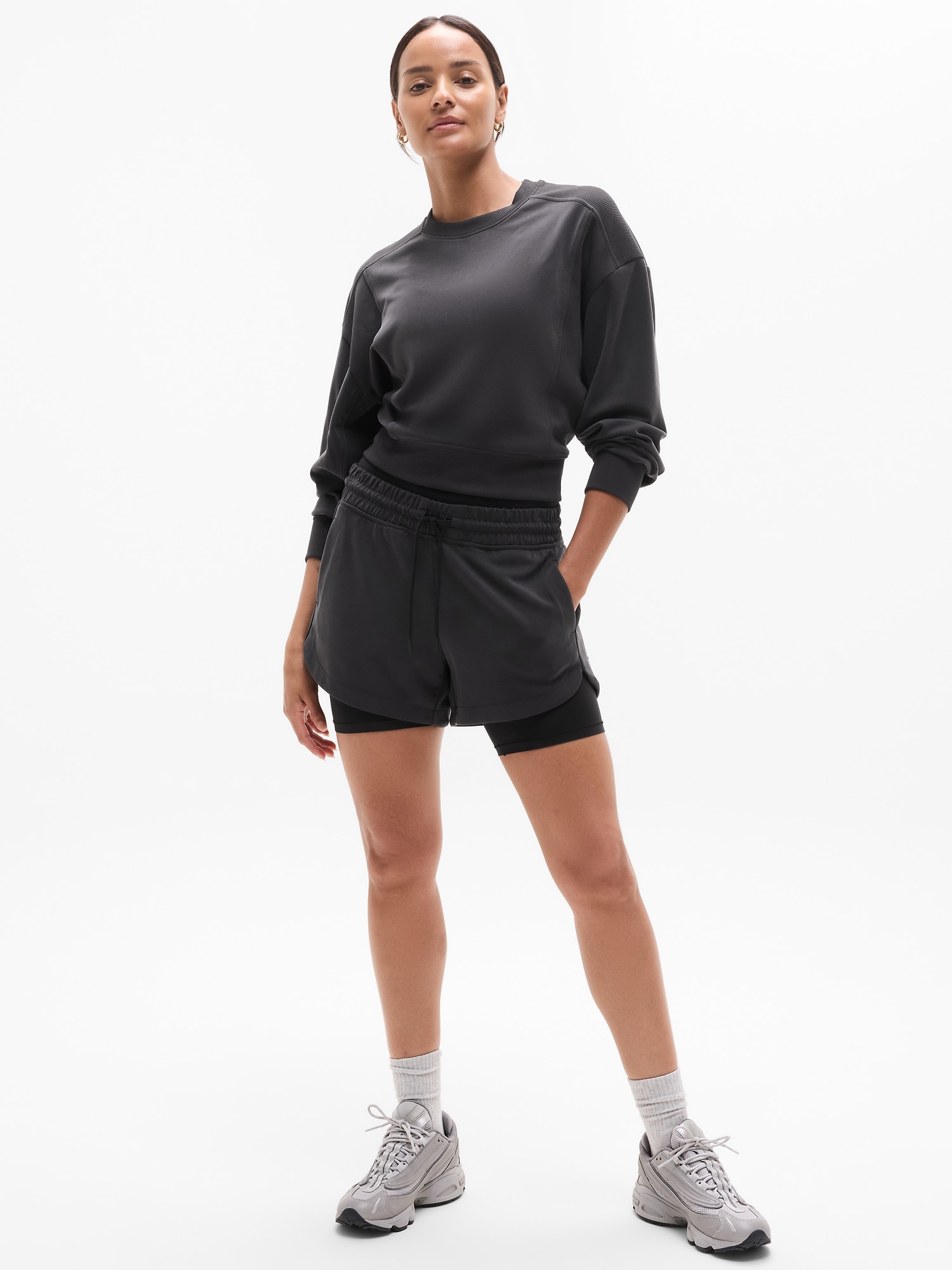 Seasoft Rib Crewneck Sweatshirt