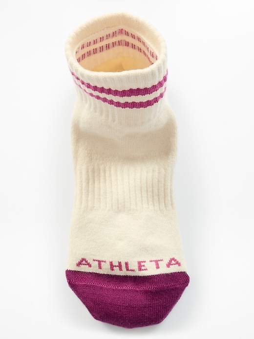 Image number 2 showing, Athleta Girl Everyday Quarter Crew Sock