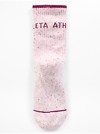 Image number 2 showing, Athleta Girl Everyday Quarter Crew Sock 3-Pack