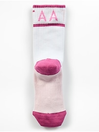 Image number 2 showing, Athleta Girl Everyday Crew Sock 3-Pack