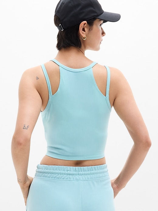 Image number 2 showing, Signature Rib Double Strap Tank