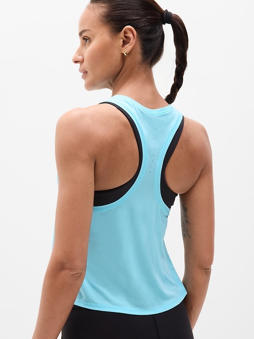 Image number 3 showing, Grid Knit Tank