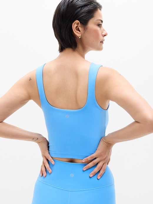 Image number 2 showing, Transcend Square Neck Crop Sports Bra D-DD