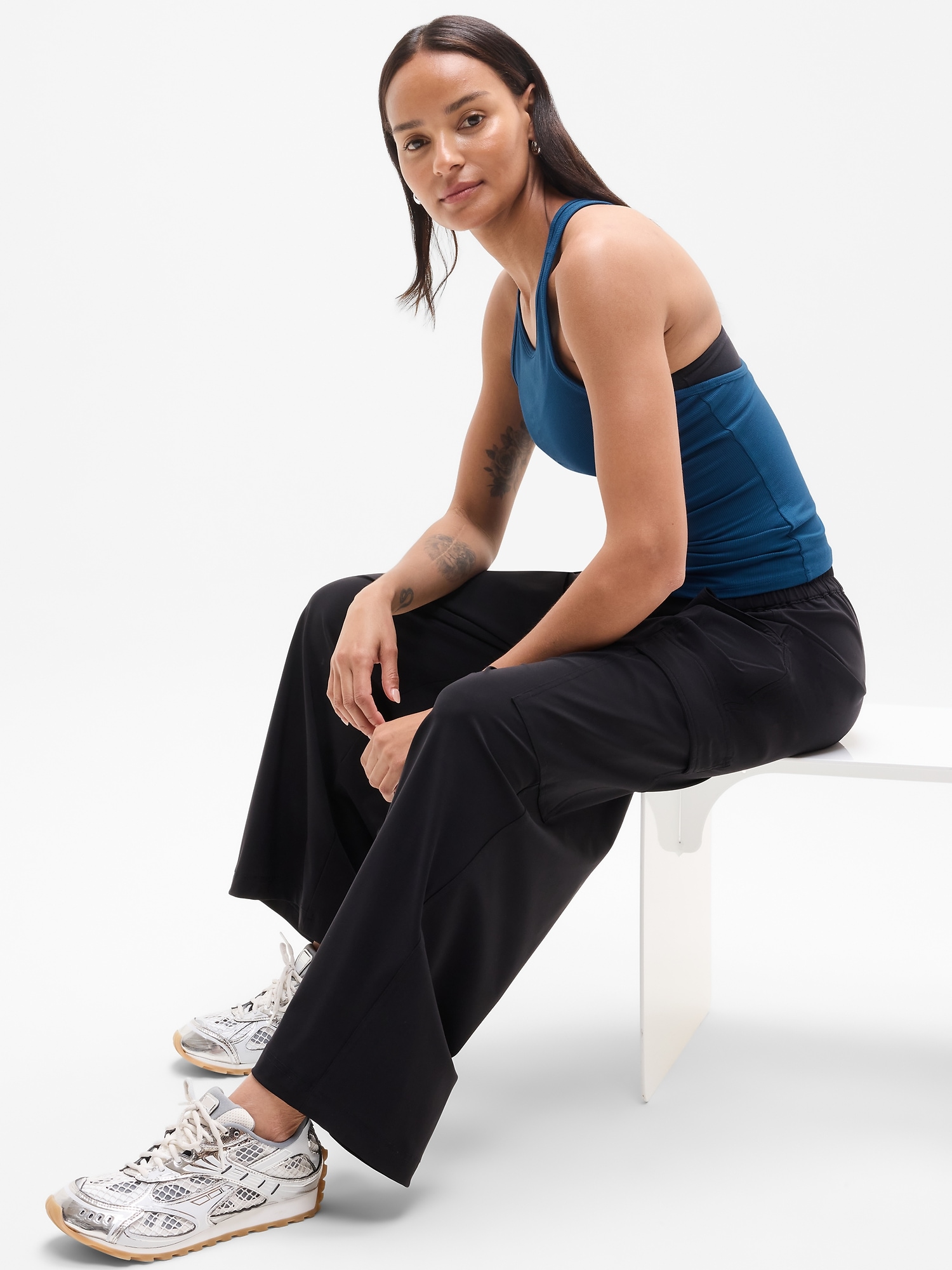 Signature Rib Y Back Tank