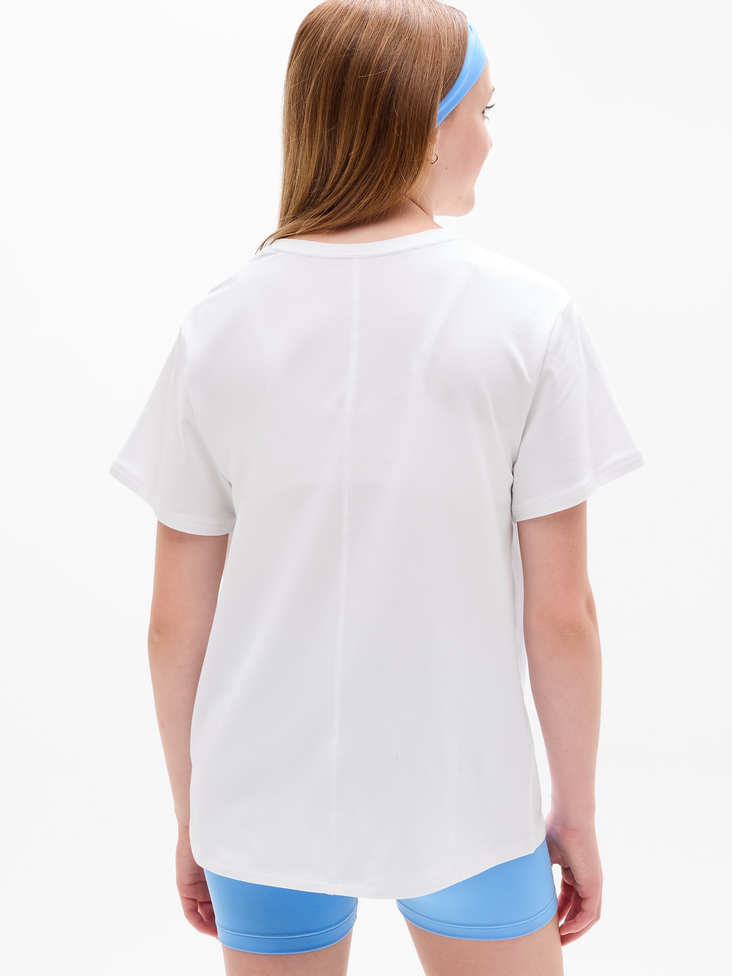 Athleta Girl Right Moves Bike Short Tee