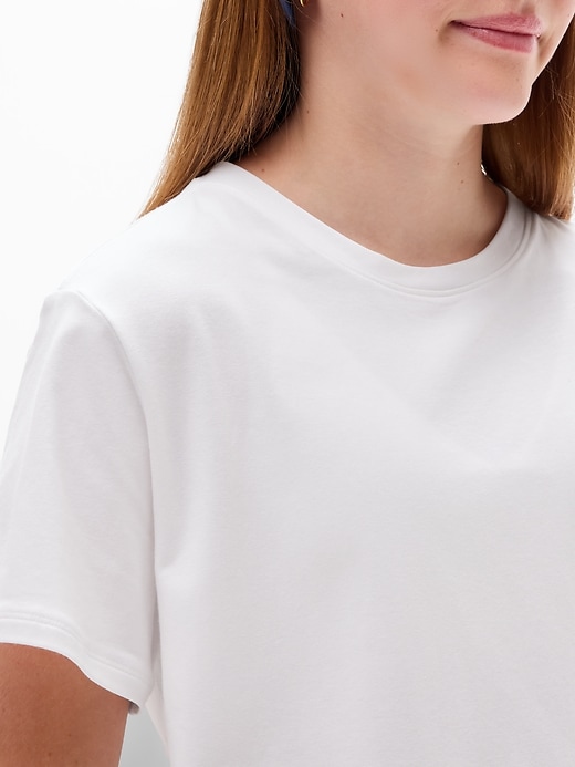 Image number 4 showing, Athleta Girl Right Moves Bike Short Tee
