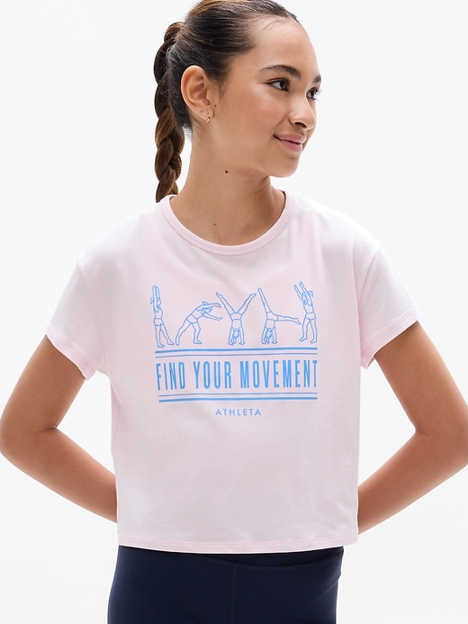 Image number 2 showing, Athleta Girl Right Moves Relaxed Tee