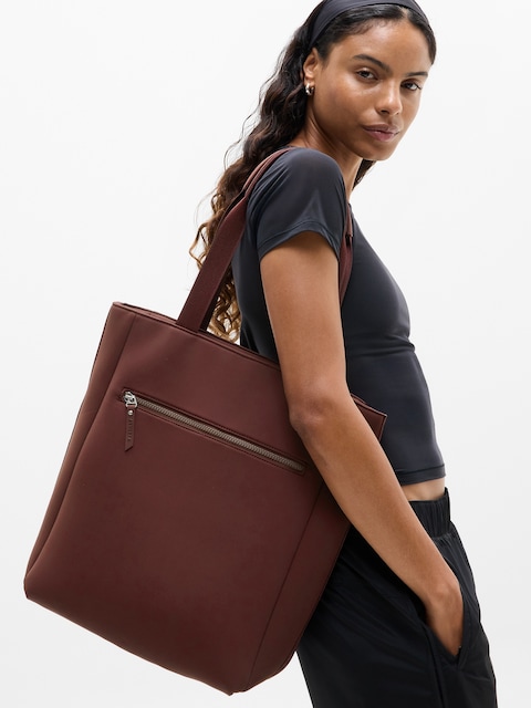 Diem North to South Tote - Garnet