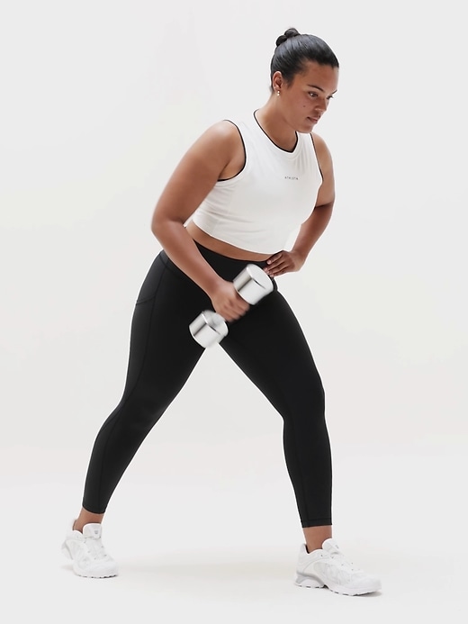 Image number 4 showing, Interval Stash Perforated 7/8 Legging
