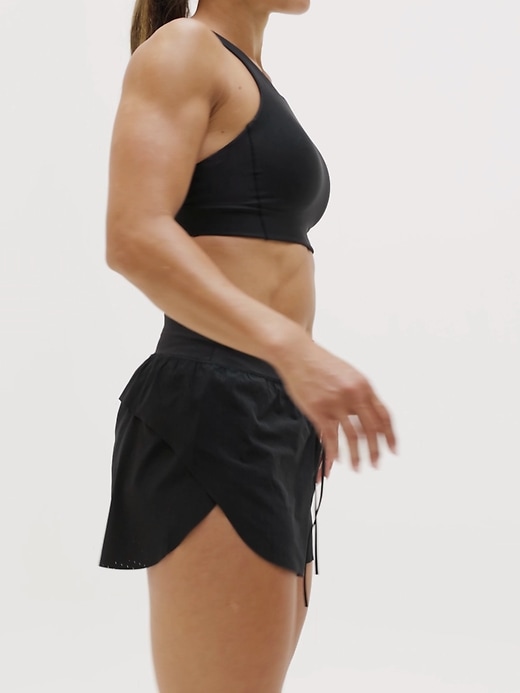 Image number 4 showing, Glide Perforated Run Short