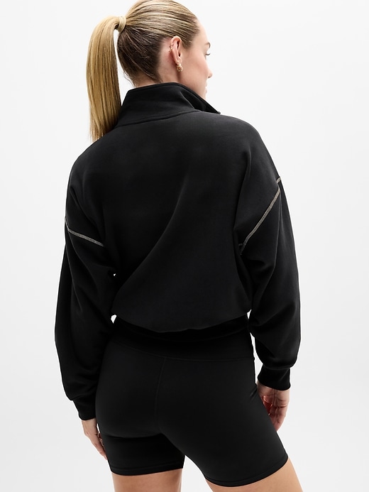 Image number 3 showing, Forever Fleece 1/2 Zip High Hip Sweatshirt