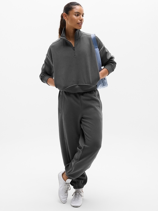 Image number 6 showing, Forever Fleece 1/2 Zip High Hip Sweatshirt