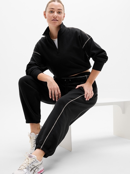 Image number 2 showing, Forever Fleece 1/2 Zip High Hip Sweatshirt