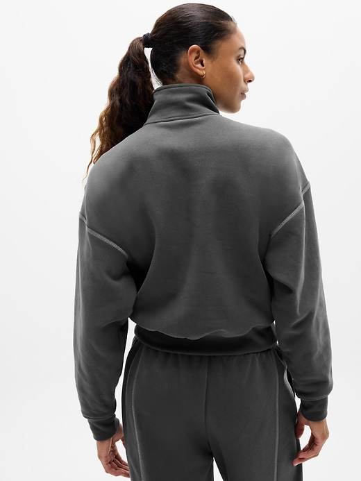 Image number 7 showing, Forever Fleece 1/2 Zip High Hip Sweatshirt