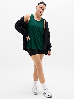 Move With Ease Tank - Green - image 4