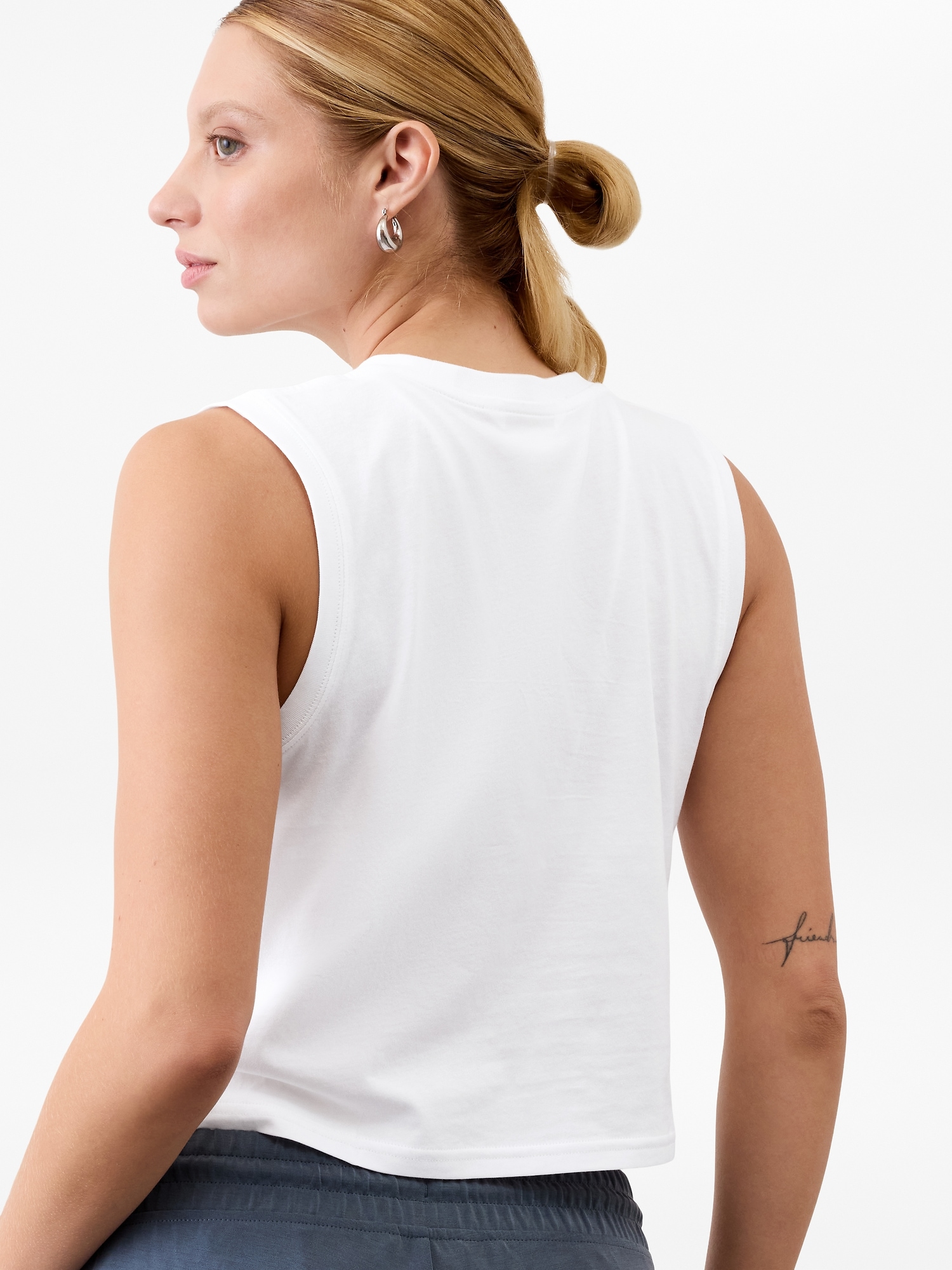 True Cotton Crop Tank
