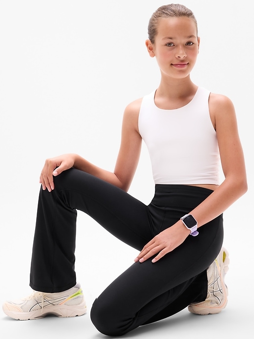 Image number 4 showing, Athleta Girl High Rise Chit Chat Flare Pant