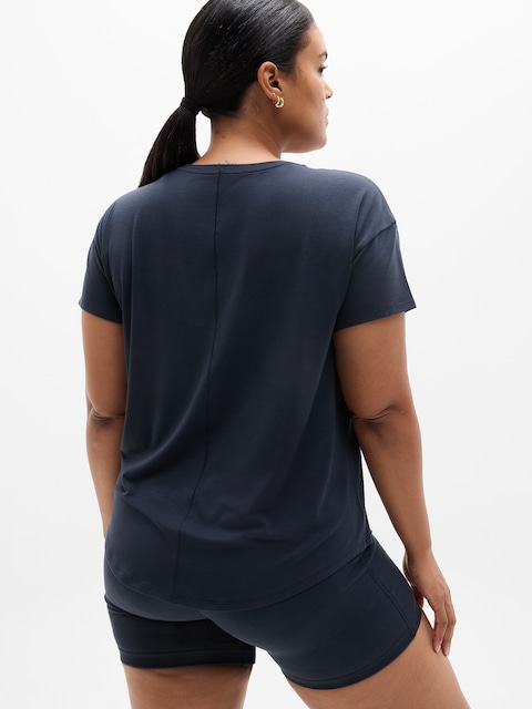 Move With Ease Tee - Eclipse