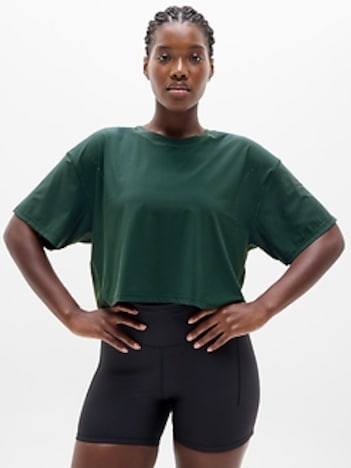 Ultimate Lasercut Crop Tee