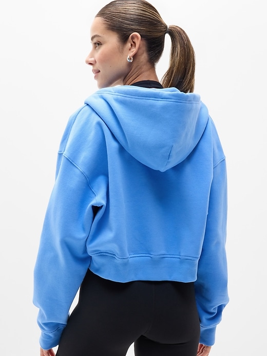 Image number 2 showing, Forever Fleece Crop Full Zip