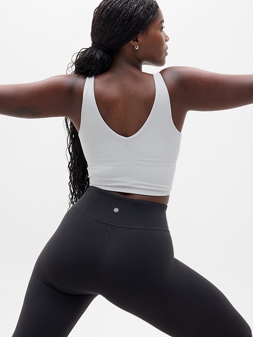 Image number 6 showing, Transcend V-Neck Crop Sports Bra A-C