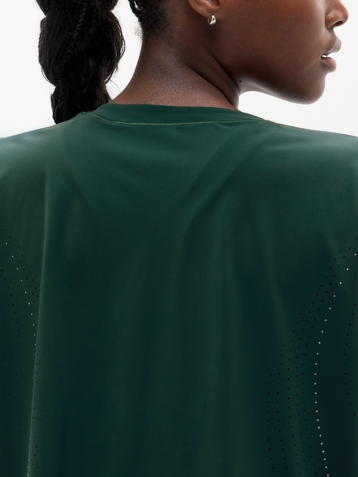 Image number 3 showing, Ultimate Lasercut Crop Tee