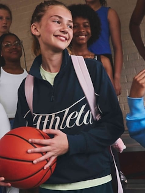 Athleta Girl School Vibes 1/4 Zip Sweatshirt