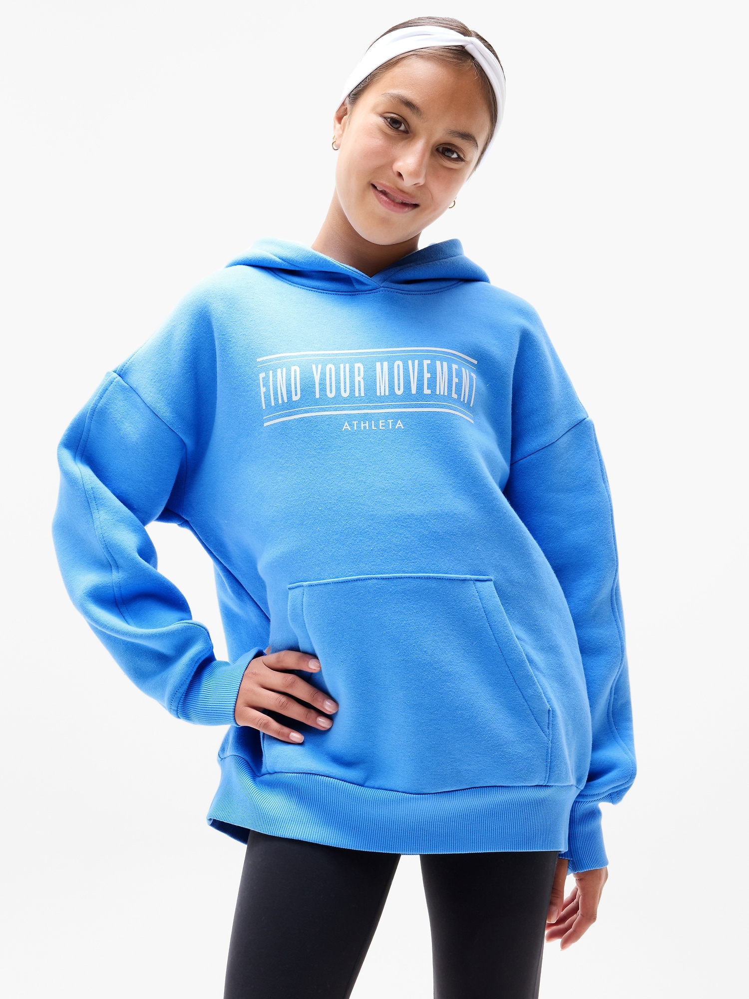 Athleta Girl All Day Oversized Hoodie
