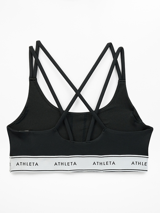 Image number 5 showing, Athleta Girl High Speed Logo Bra