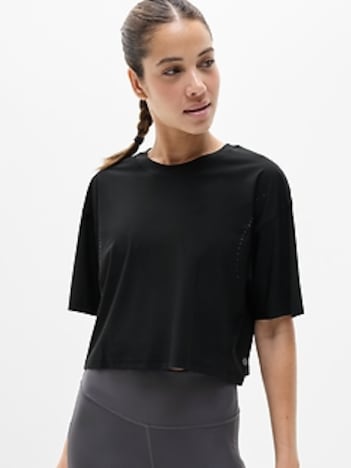 Ultimate Lasercut Crop Tee