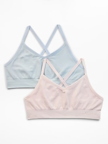 Athleta Girl Thrive Seamless Bra 2 Pack