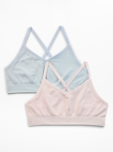 Athleta Girl Thrive Seamless Bra 2 Pack