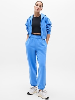Forever Fleece High Rise Jogger - Blue - image 2