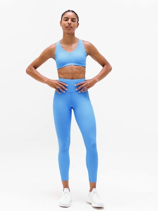 Image number 4 showing, Interval Plunge Train Sports Bra A-C