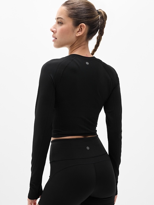 Image number 3 showing, Momentum Seamless Crop Top 2.0