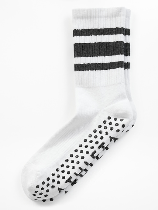 Image number 1 showing, Athleta Pilates Gripper Crew Sock