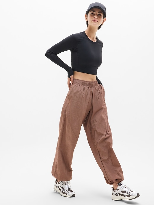 Image number 6 showing, Lunar Sheen Utility Mid Rise Pant